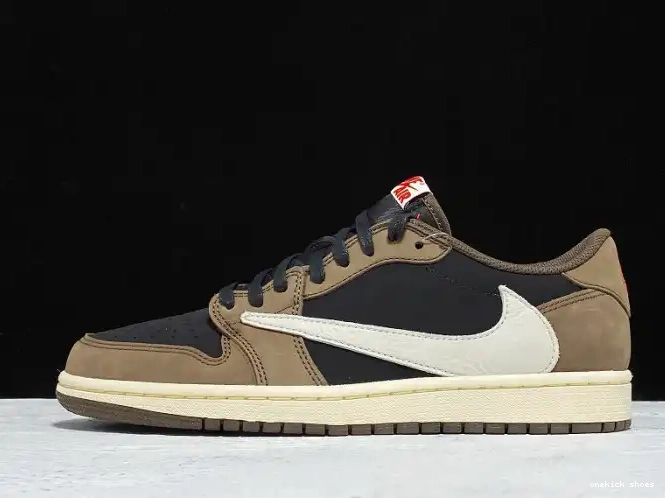 Onekick OG 1 Air Low x Dark Mocha Travis Jordan SP Scott CQ4277-001 0323